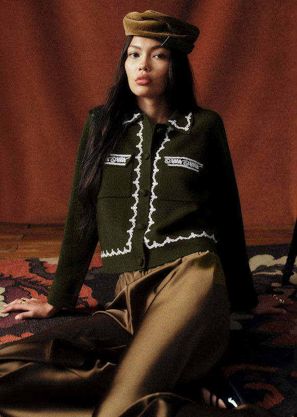 Betty Cardigan - Sézane x Baziszt | Sezane Paris - US