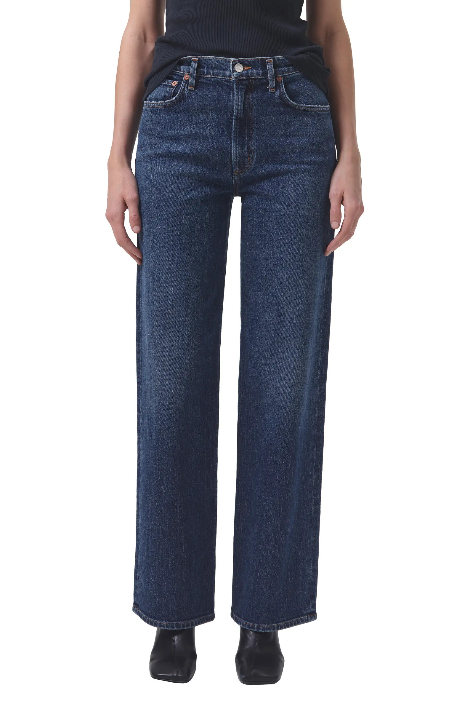 AGOLDE Harper Ankle Wide Leg Jeans | Nordstrom | Nordstrom
