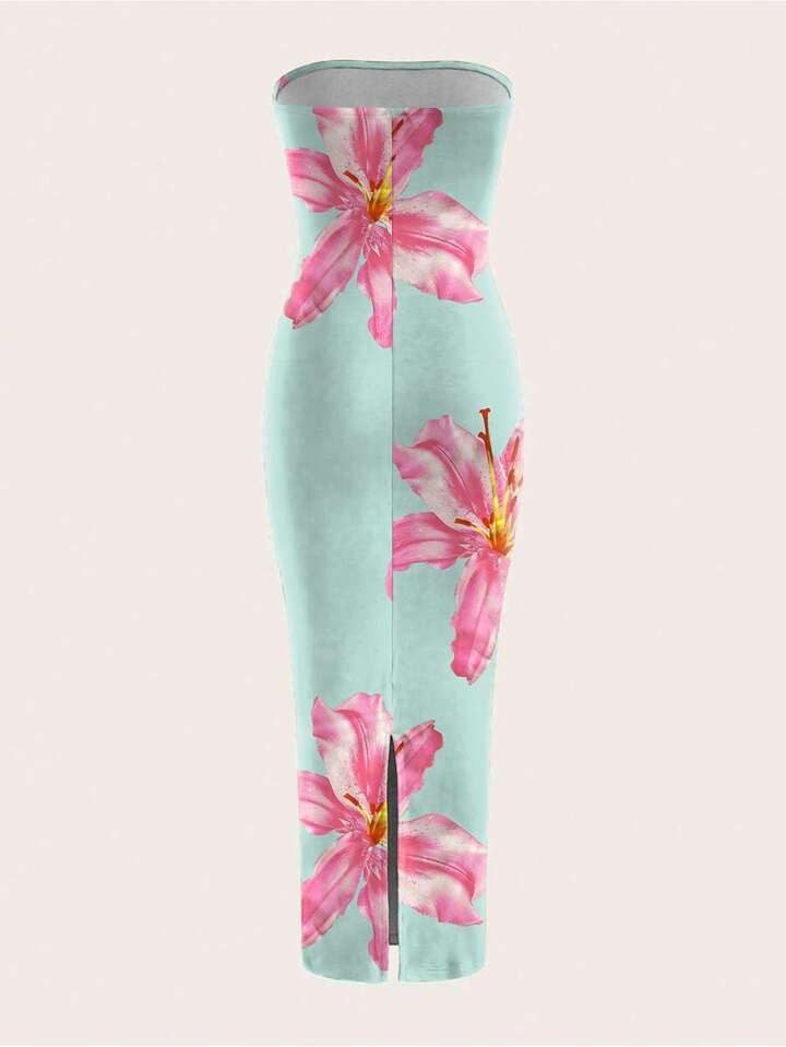 INAWLY Women's Fashionable Halter Dress, Suitable For Summer | SHEIN