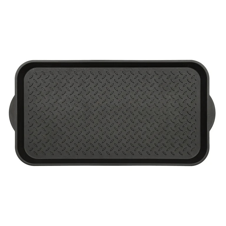 Mainstays Diamond Boot Tray, 15" x 29", Black | Walmart (US)