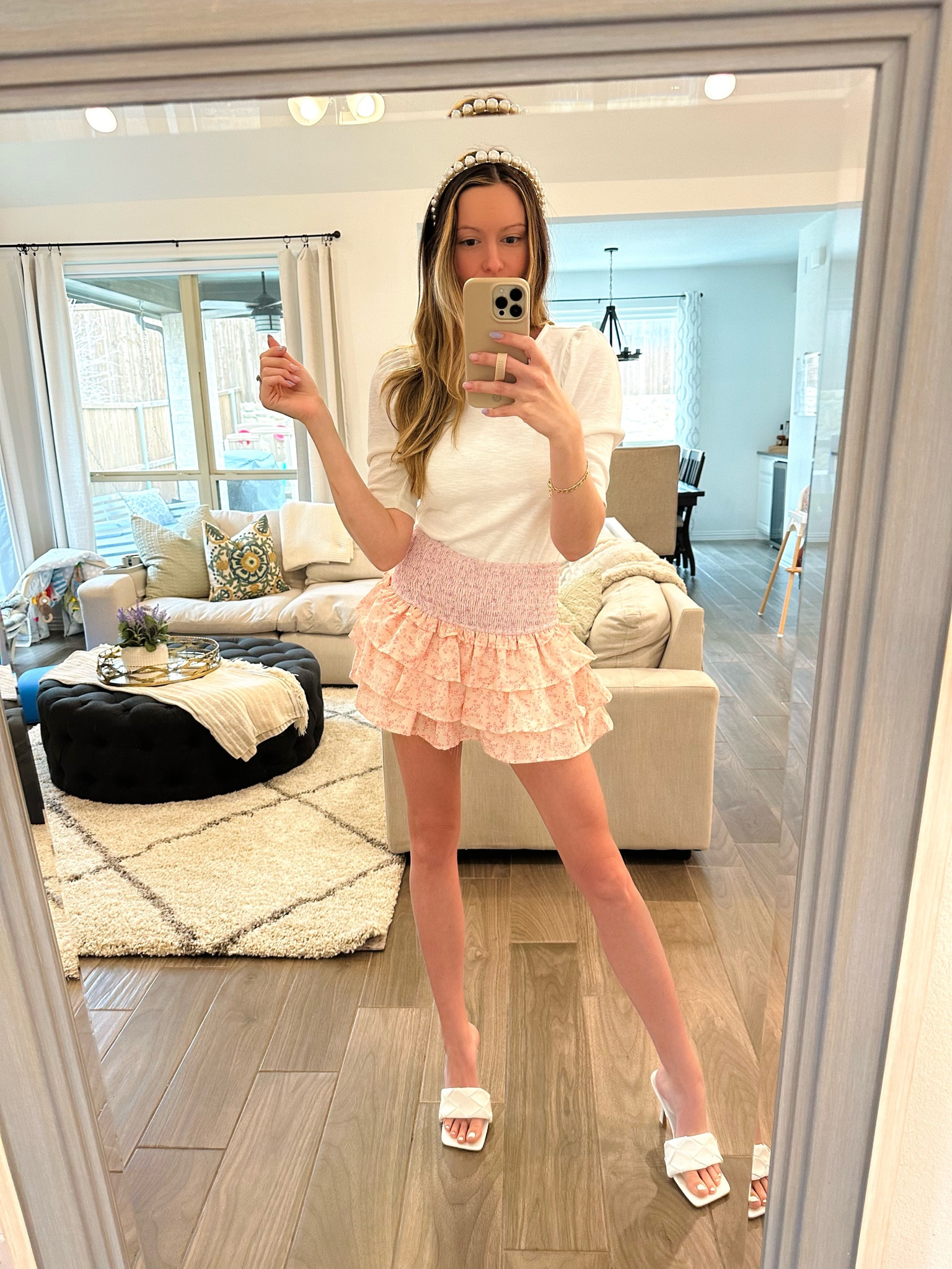 Spring outfit / mini skort 

#LTKSeasonal #LTKstyletip
