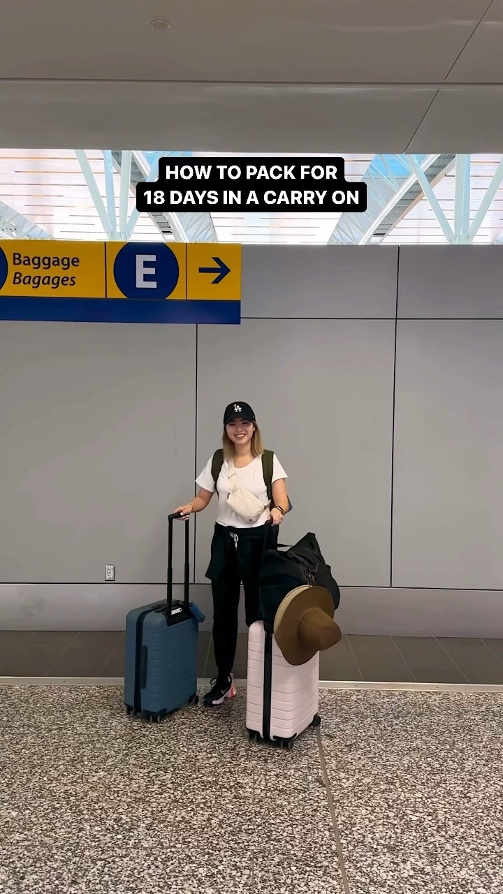 Packed for my 18 day honeymoon in just a carry on.

carry on, travel, travel essential, packing essential, vacation, luggage, suitcase, packing

#LTKtravel