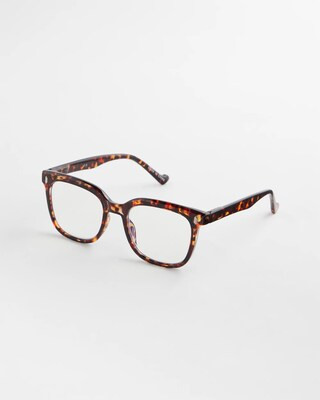 Women's Square Tortoise Readers in Tortoise Shell Eyeglasses | Chico's | Chico's