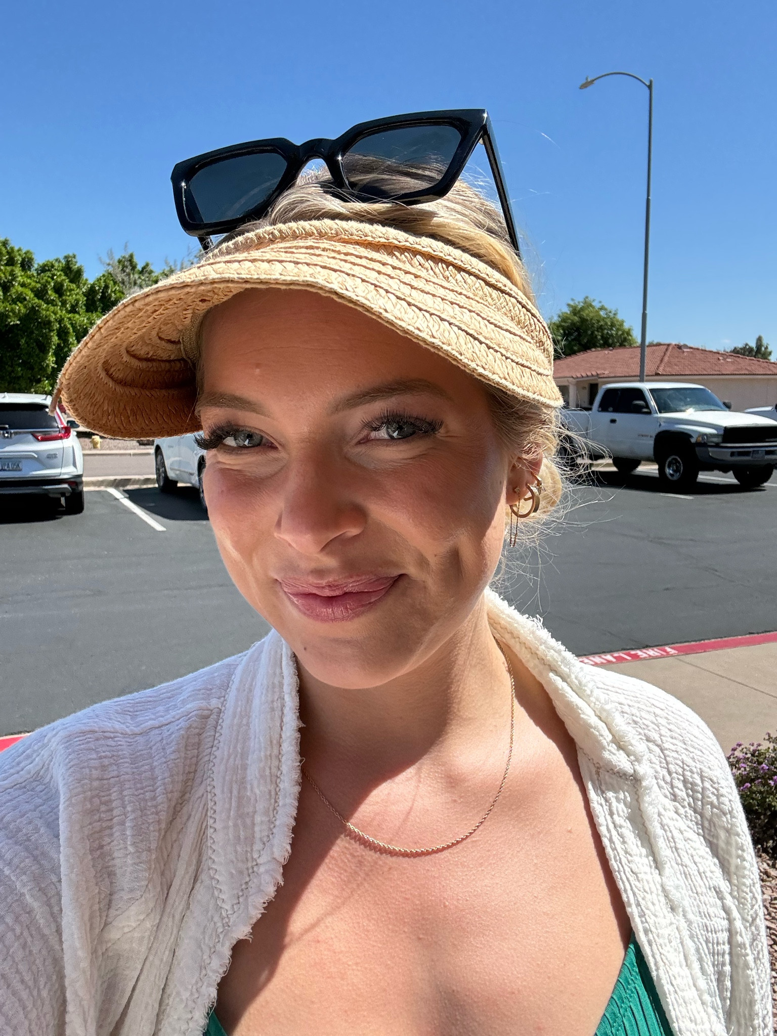 the perfect visor for the beach + pool. AND you can’t beat the price. 

#LTKstyletip #LTKtravel #LTKfindsunder50