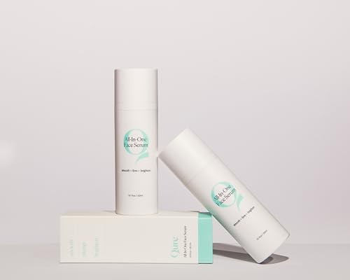 Qure All In One Hyaluronic Acid Serum for Face, Facial Serum With Niacinamides, Retinol, Lactic & Mandelic Acid, Bakuchiol, Peptides & Vitamin C Formulated For Fine Lines & Wrinkles | Amazon (US)