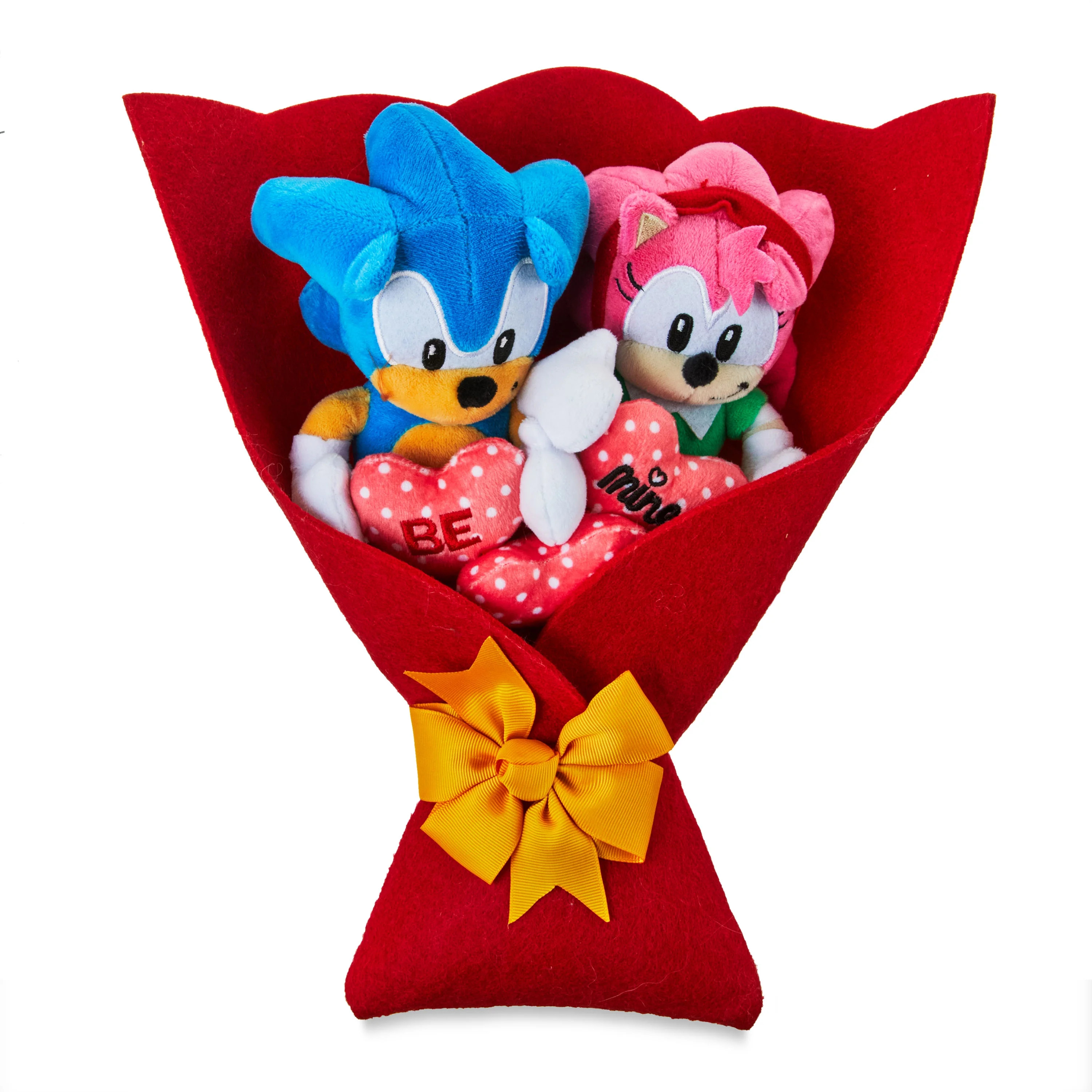 Sonic the Hedgehog and Amy Rose Plush Valentine's Bouquet, Multi-Color, All Ages - Walmart.com | Walmart (US)
