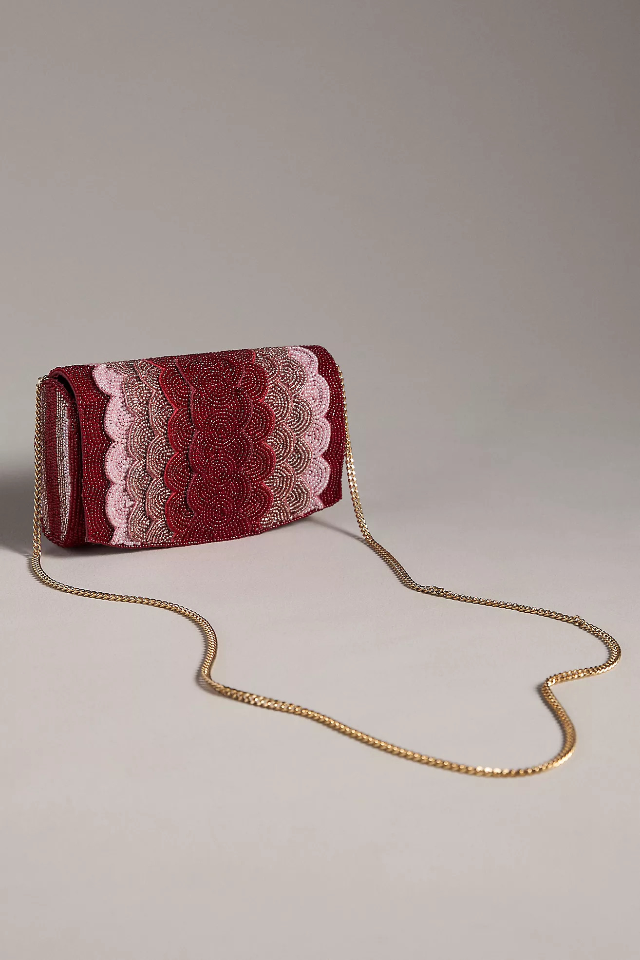 Beaded Petal Clutch | Anthropologie (US)