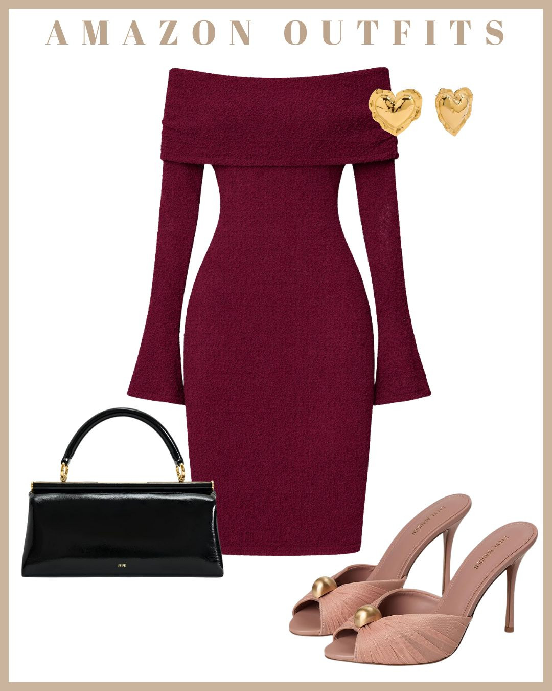 Two Valentine’s Day looks, two moods ✨
Styled 2 Amazon outfits that are perfect for date night, dinner plans, or a cozy Valentine’s celebration 

❤️ Off-shoulder burgundy dress — romantic, elegant, and made for candlelit dinners
💗 Fitted mauve top + black jeans — chic, effortless, and perfect for low-key date vibes

Flattering, feminine, and easy to recreate — which Valentine’s look are you choosing? 

To shop these outfits, comment “link” and I’ll DM you, or check the Amazon Storefront link in bio 💌

(Valentine Day Outfits, Valentine Outfit Ideas, Date Night Outfit, Romantic Outfit Ideas, Valentine Dinner Outfit, Galentine Outfit Ideas, Red Valentine Outfit, Pink Valentine Outfit, Burgundy Valentine Outfit, Satin Valentine Outfit, Dressy Valentine Style, Winter Date Night Outfit, Chic Valentine Fashion, Evening Outfit Inspiration, Romantic Dinner Look, Feminine Outfit Ideas, Trendy Valentine Looks, Cozy Valentine Outfit, Valentine Capsule Wardrobe, Valentine Night Out Look) 

 #LTKValentine #LTKootd #LTKSeasonal