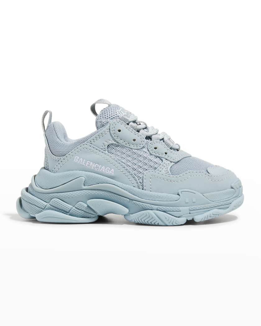 Balenciaga Kid's Triple S Tonal Chunky Sneakers, Toddler/Kids | Neiman Marcus