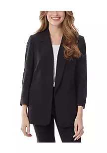 Notch Collar Rolled Cuff Bi-Stretch Blazer | Belk