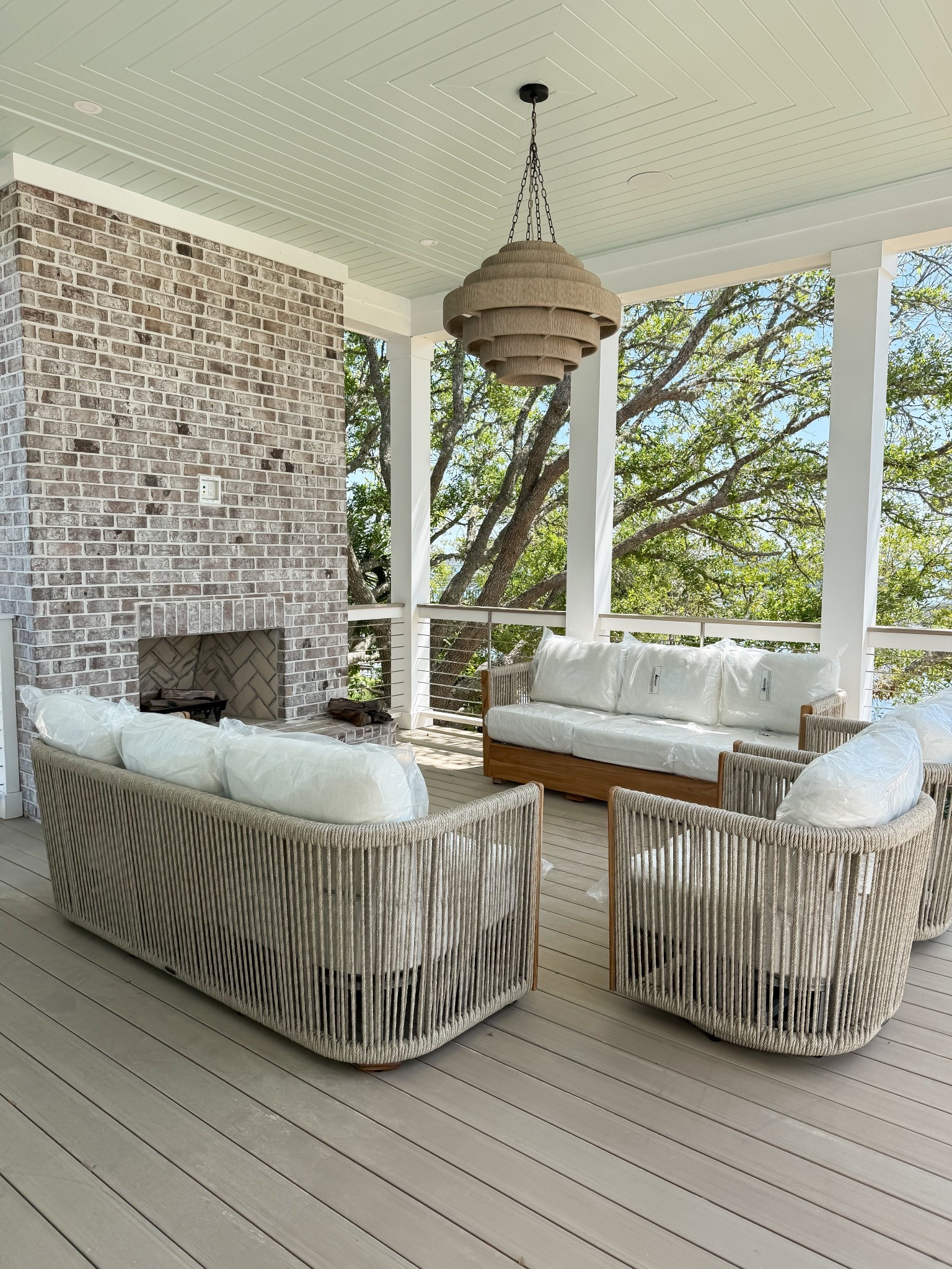 Our outdoor space is coming together so beautifully. Love this designer look for less set ￼￼

#LTKSaleAlert #LTKHome #LTKSeasonal