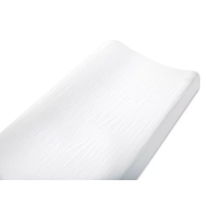 aden + anais™ essentials Changing Pad Cover in White | buybuy BABY