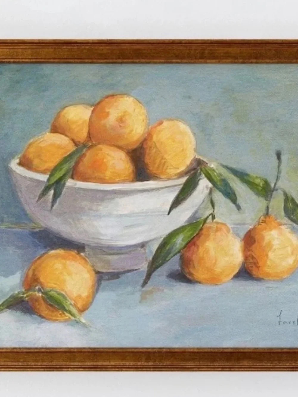 Threshold by Studio McGee 18” x 14” Citrus Harvest Framed Art | Poshmark
