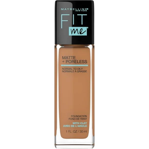 Maybelline Fit Me Matte + Poreless Liquid Foundation Makeup, Classic Tan, 1 fl. oz. | Walmart (US)