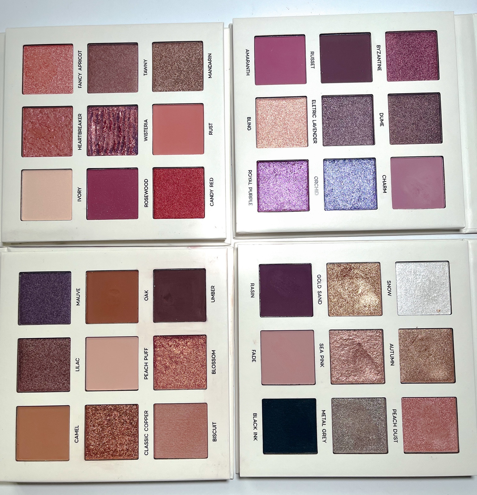 4 novas paletas de sombras edição limitada da Oceane, aproveite a promoção do site!

#LTKbeleza #LTKguiadepresente #LTKbrasil