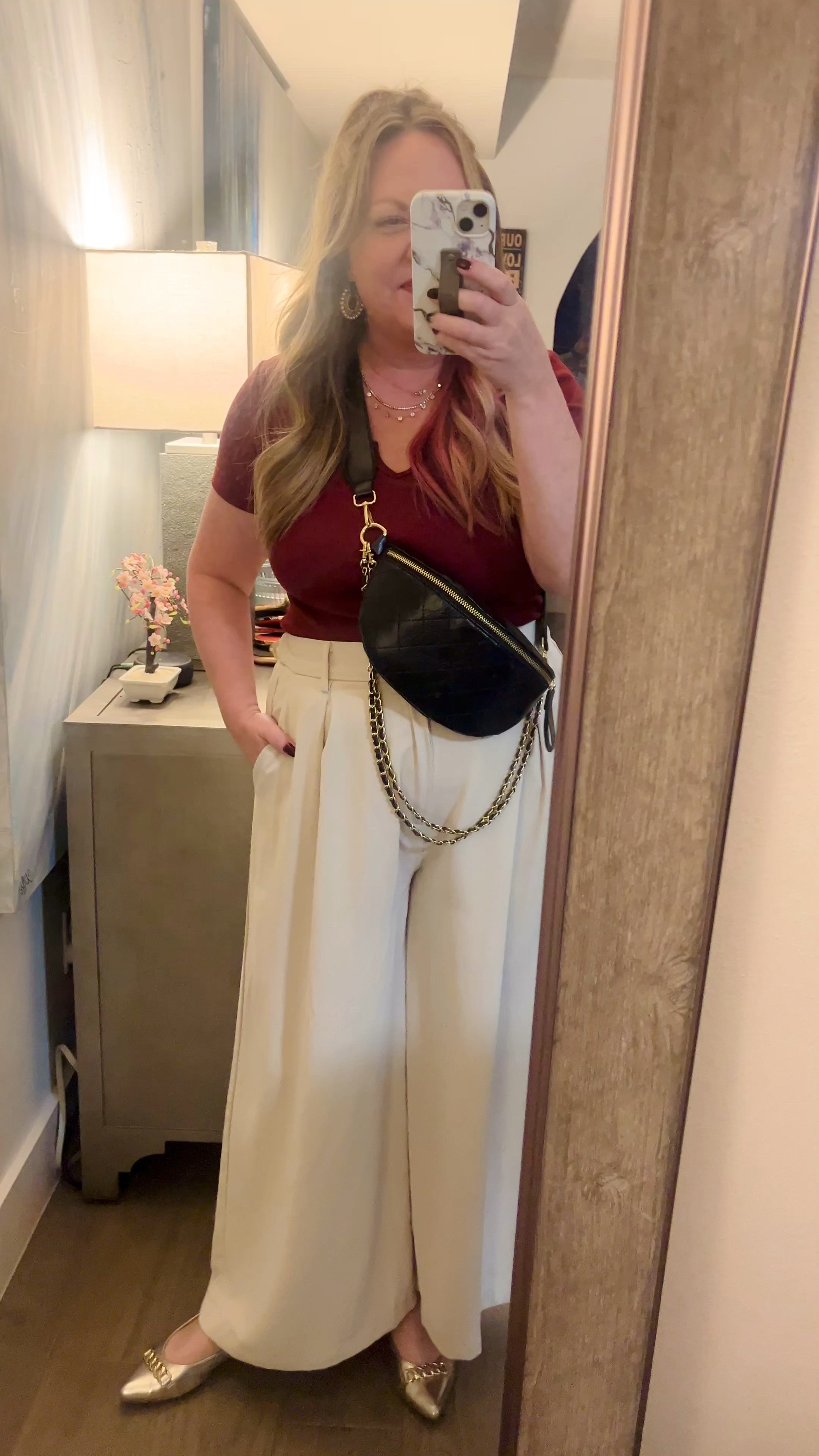 Medium top; XL pants

#LTKworkwear #LTKmidsize #LTKfindsunder50