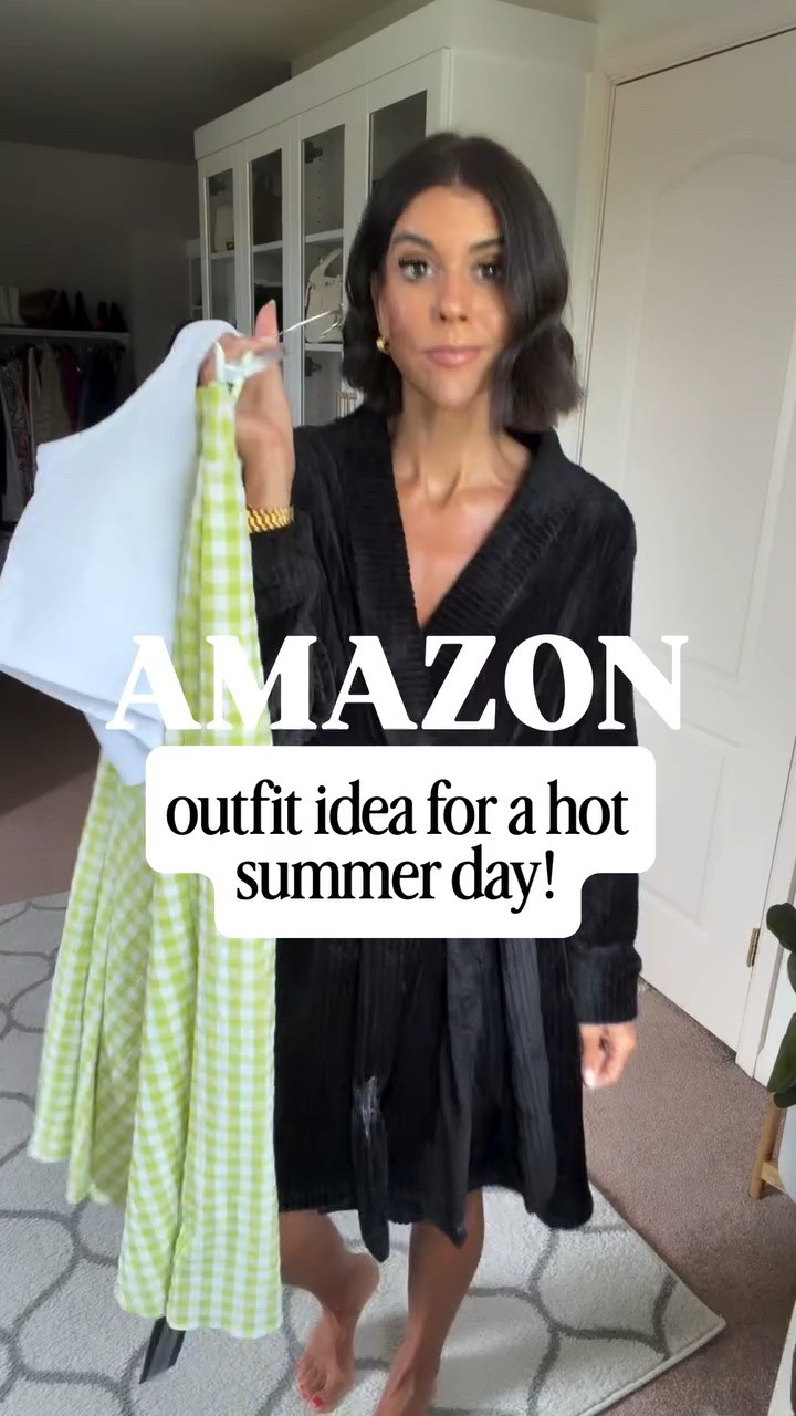 Amazon summer outfit! I’m in size xs in tank with built in bra, size small in skirt. I’m 5’5 for reference.

#LTKdayinmylife #LTKgrwm #LTKootd