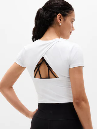 Transcend Open Back Tee | Athleta