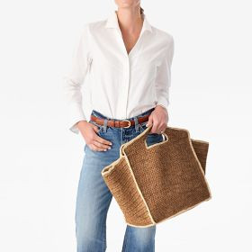 Cannes Raffia Beach Tote | Mark and Graham