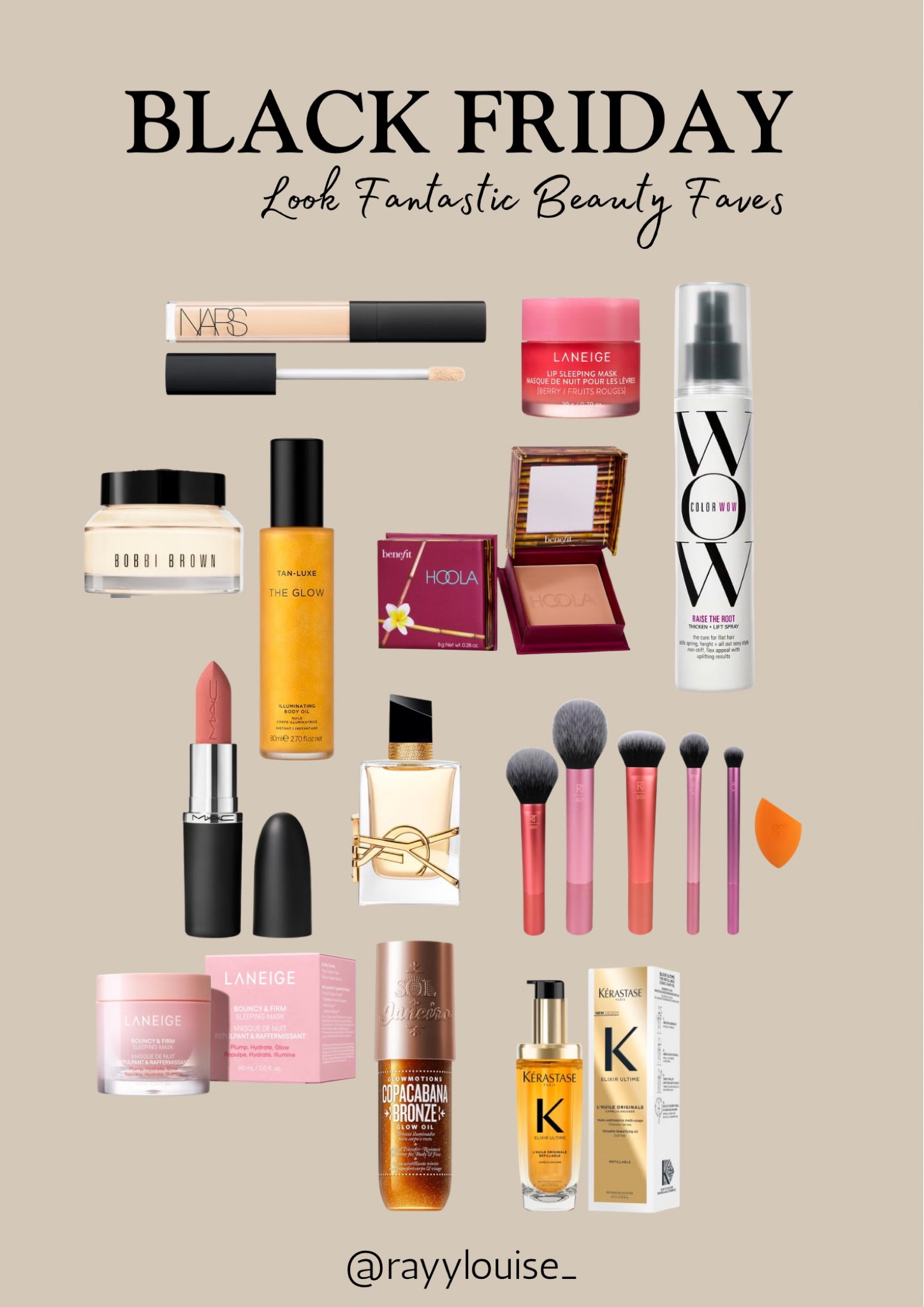 Look Fantastic beauty favourites. Sol de Janeiro, Benefit, Colour Wow, Bobbi Brown, Mac, Tan Luxe, Laneige, Kerastase

#LTKbeauty #LTKmakeup #LTKuk