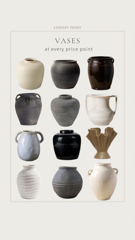 Vases at every price point 



Vases , vessels , studio McGee , McGee & co. , potterybarn , magnolia , afloral , vintage vase , Amazon home , Amazon finds , Amazon deals , shelf styling , home decor , Memorial Day sale , vintage , antique 

#LTKStyleTip #LTKFindsUnder100 #LTKFindsUnder50