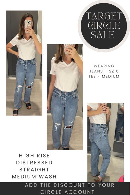 I loved these jeans, they are very comfortable!
Use your Target Circle to save 30%
#target #targetcircle #sale #jeans 

#LTKfindsunder50 #LTKstyletip #LTKsalealert