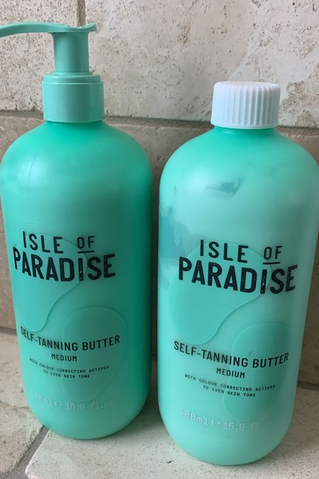 I love this stuff and use it all the time. Get 2 super size isle of paradise tanning butters on sale under $40 Reg $140!! Isle of paradise, tanning butter, self tanner, 

#LTKFindsUnder50 #LTKSaleAlert #LTKBeauty