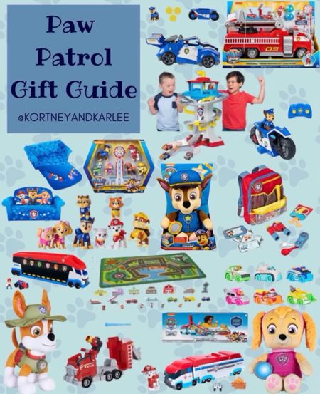 Paw Patrol Gift Guide!

Kortney and Karlee | #kortneyandkarlee 

#LTKkids #LTKunder50 #LTKunder100