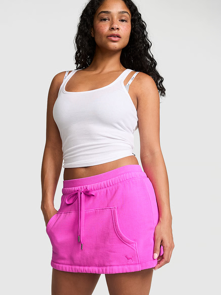 Campus Fleece™ Front-Pocket Skort | Victoria's Secret (US / CA )