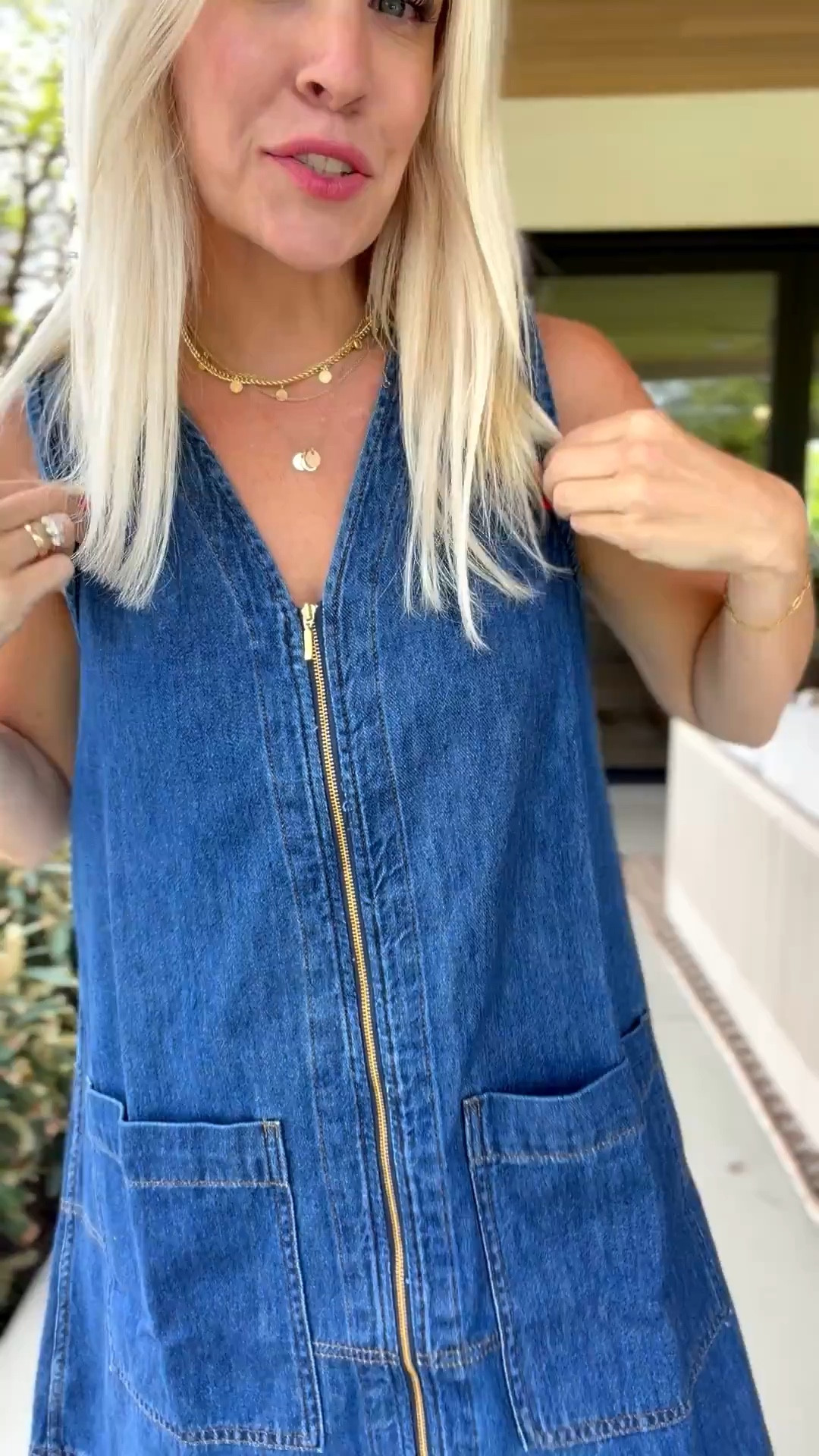 This dress is also from Walmart and will be so cute for any summer event! Size M