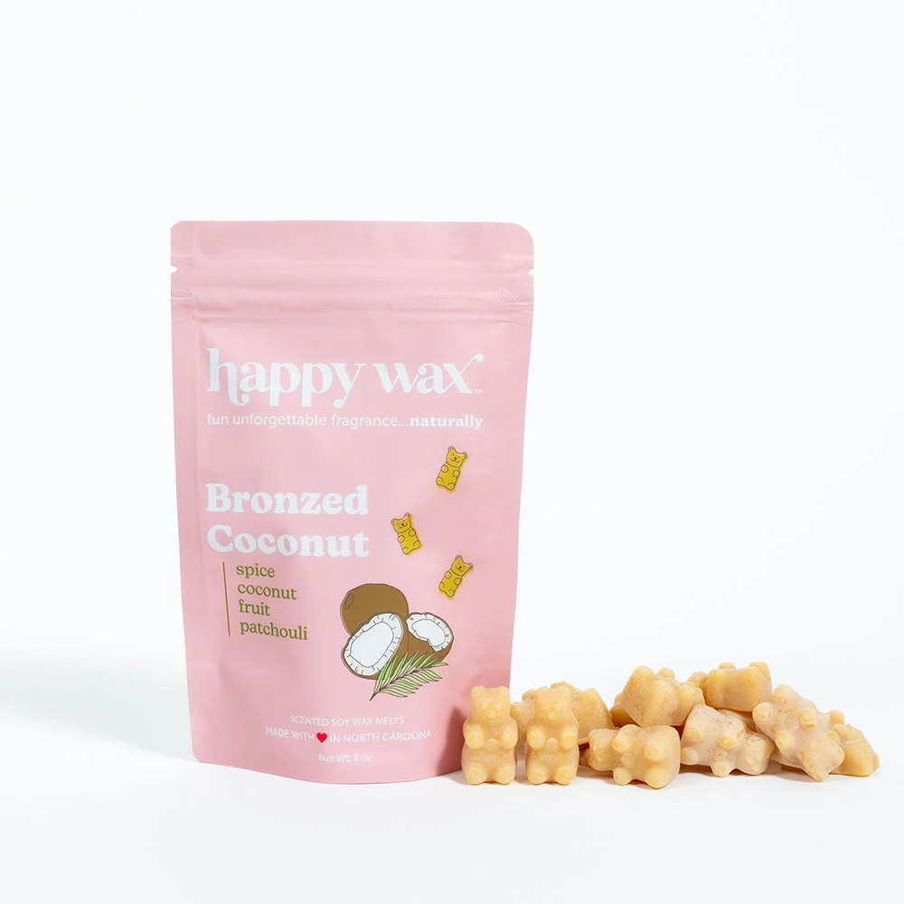 Bronzed Coconut Wax Melts | Happy Wax