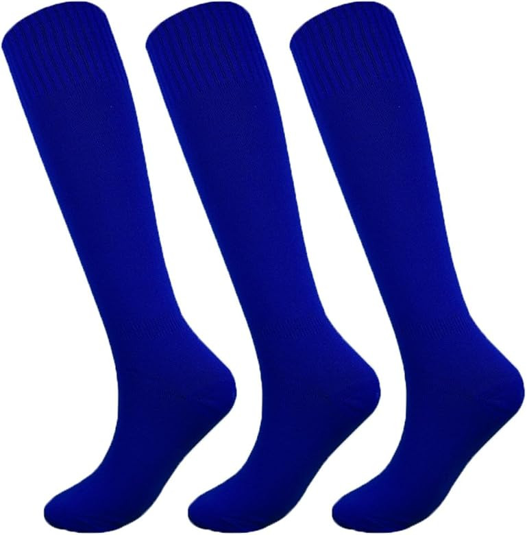 Fitliva Knee High Long Sports Socks Unisex Multicolor 3/6/12 Pairs | Amazon (US)