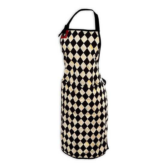 Courtly Harlequin Bistro Apron | MacKenzie-Childs