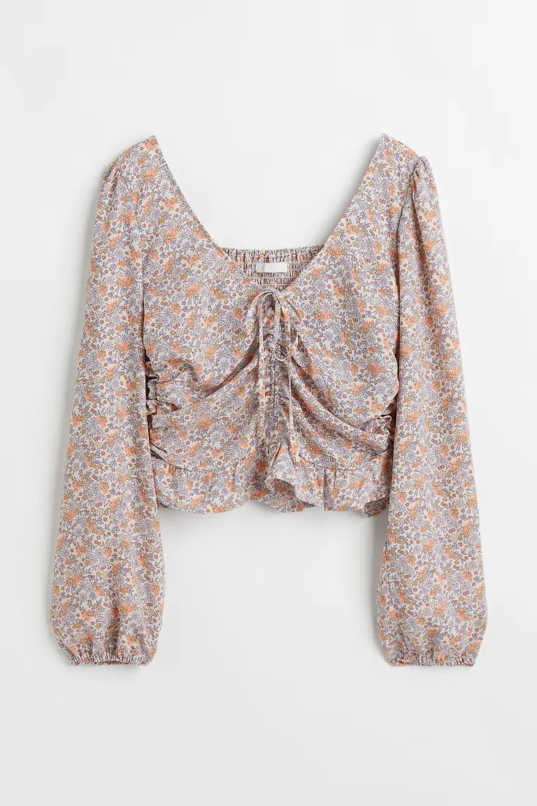 Draped Blouse | H&M (US)