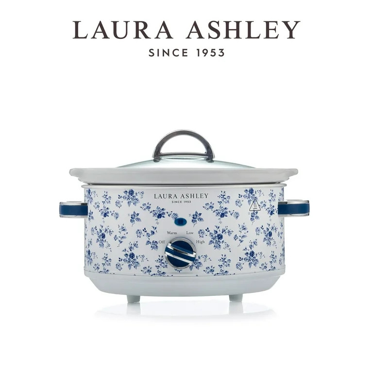 VQ Laura Ashley Slow Cooker 6.5L, China Rose | Walmart (US)
