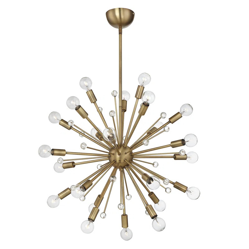 Jorden 24 - Light Sputnik Sphere Chandelier | Wayfair North America