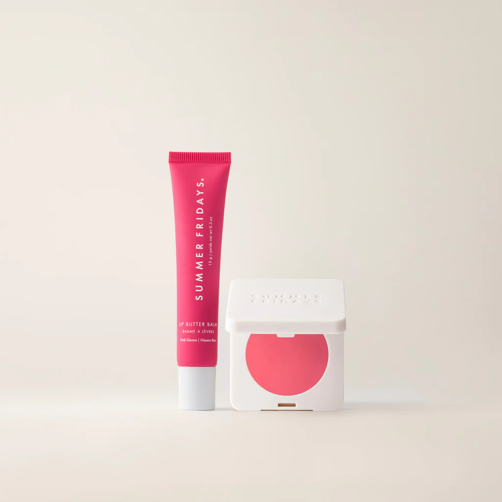 The Blush + Lip Duo (Pink Sunset + Pink Guava) | Summer Fridays (US)