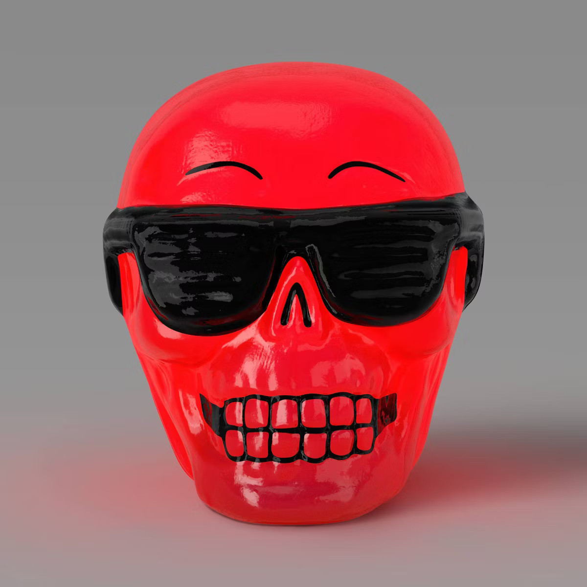 Lit Halloween Blowmold Skull Small - Hyde & EEK! Boutique™: Indoor Decorative Sculpture, Skelet... | Target