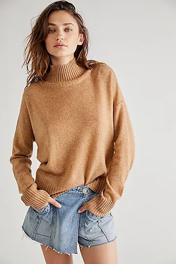 Poppy Cashmere Turtleneck | Free People (Global - UK&FR Excluded)