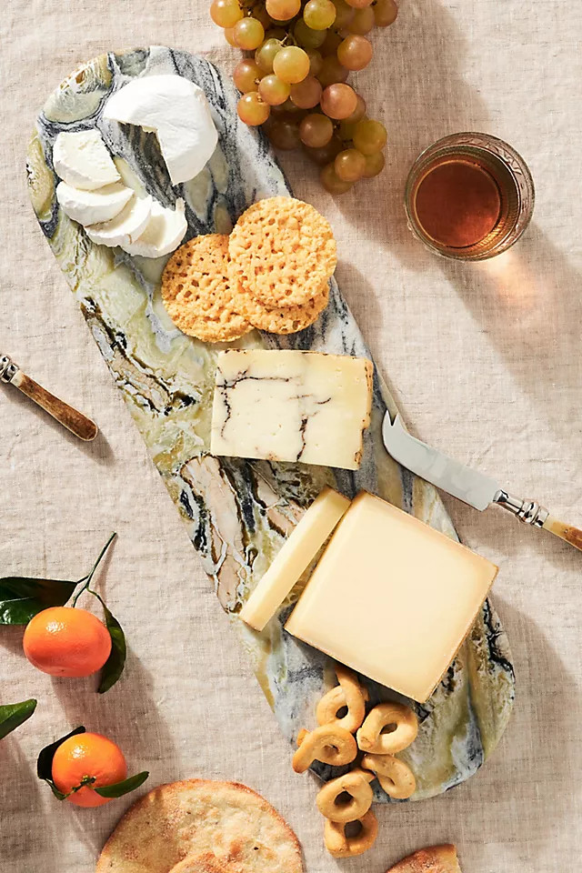 Jade Marble Cheese Board | Anthropologie (UK)
