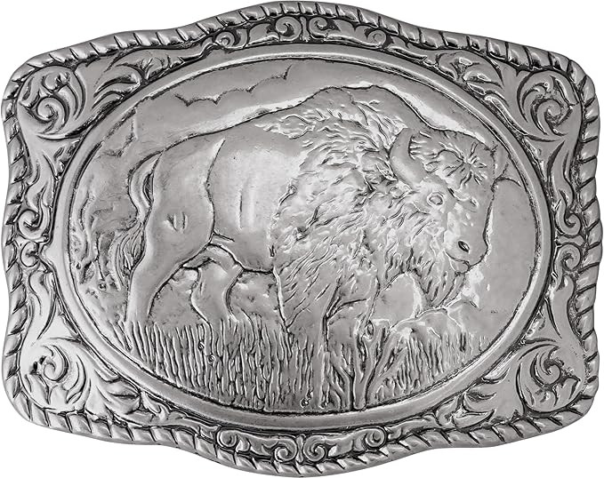 HAQUIL Vintage Animal Belt Buckle Belt Buckle Punk Western Cowboy Antique Belt Buckle | Amazon (US)