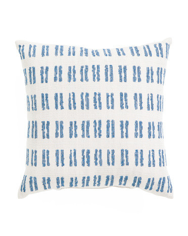 Made In Usa 22x22 Indoor Outdoor Performance Fabric Pillow | TJ Maxx