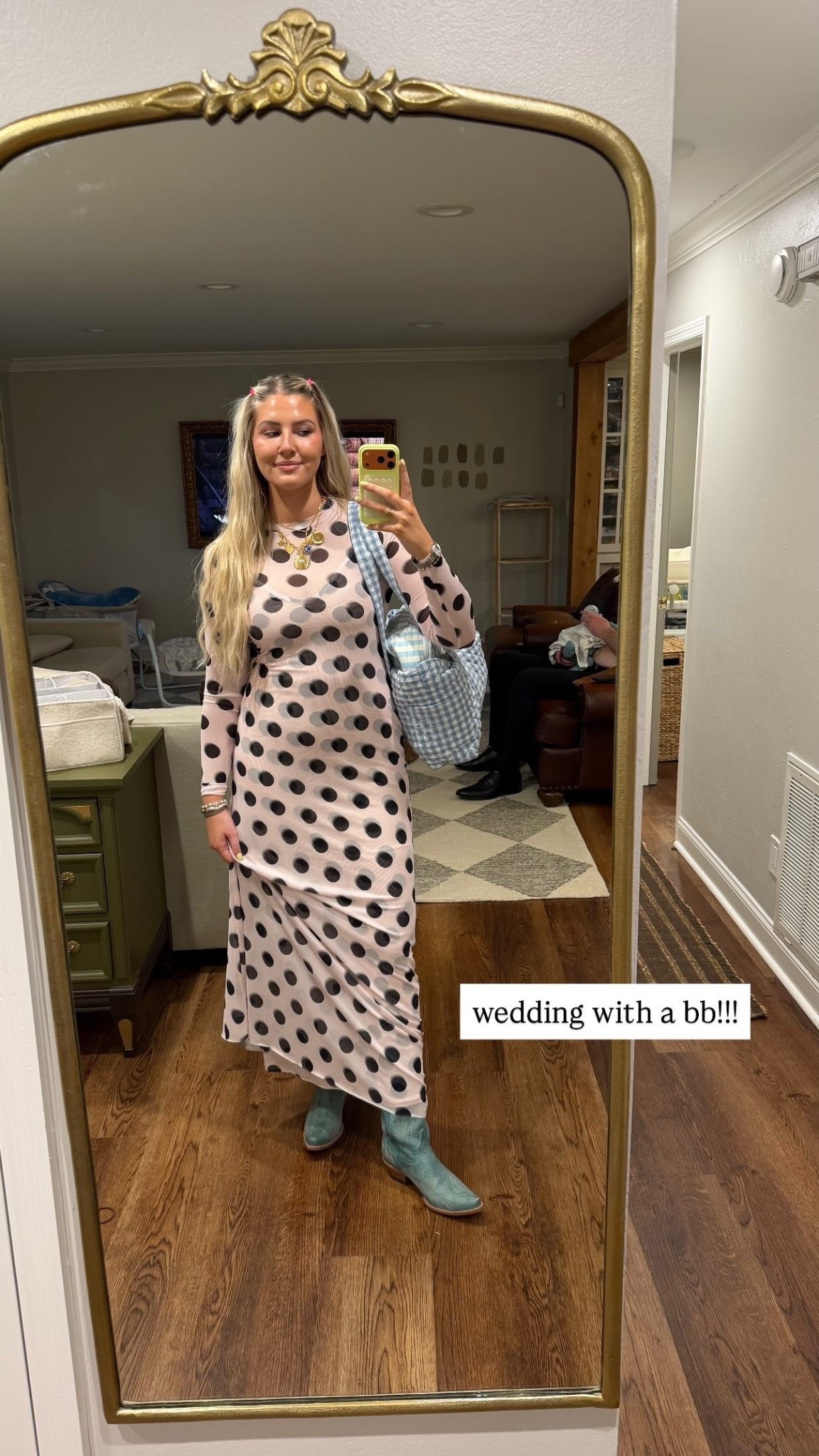 Tall girl friendly wedding guest dress!