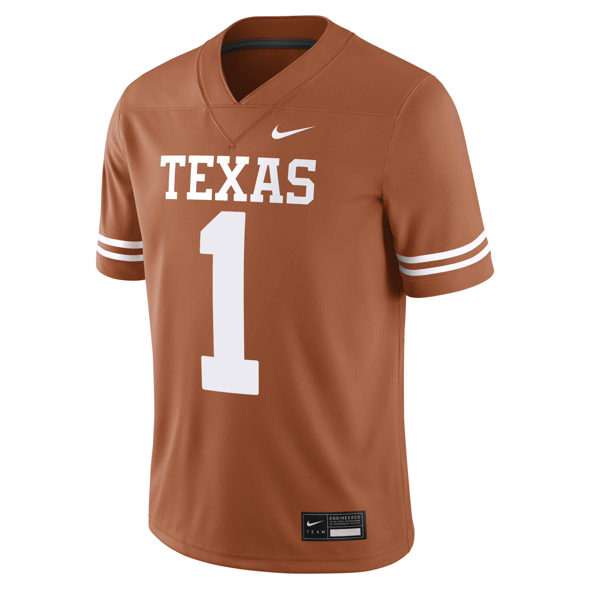 Texas Longhorns Nike Men's Dri-FIT College Game Jersey in Orange | CLEVGRJNC2FTEX-TEX | Nike (US)