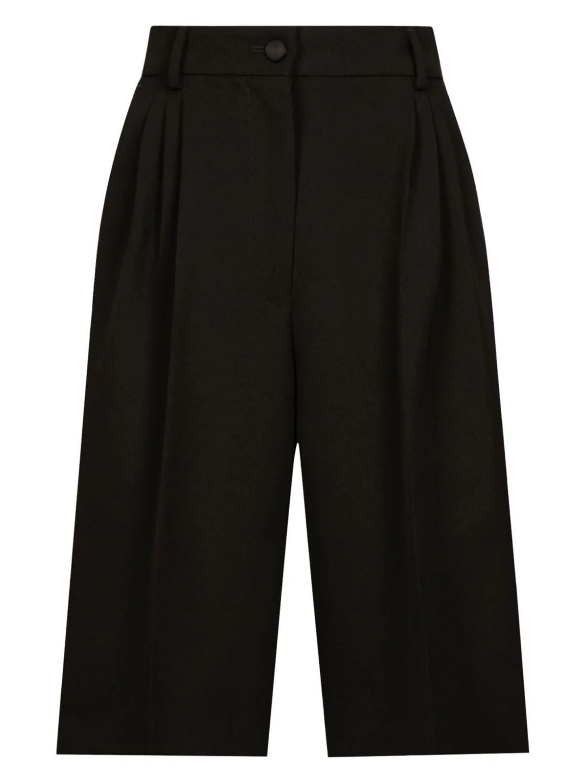 Dolce & Gabbana Women's Bermuda Tuxedo Shorts in Black | Size 42 | FTC77T Color FU21EN0000 | LOZURI