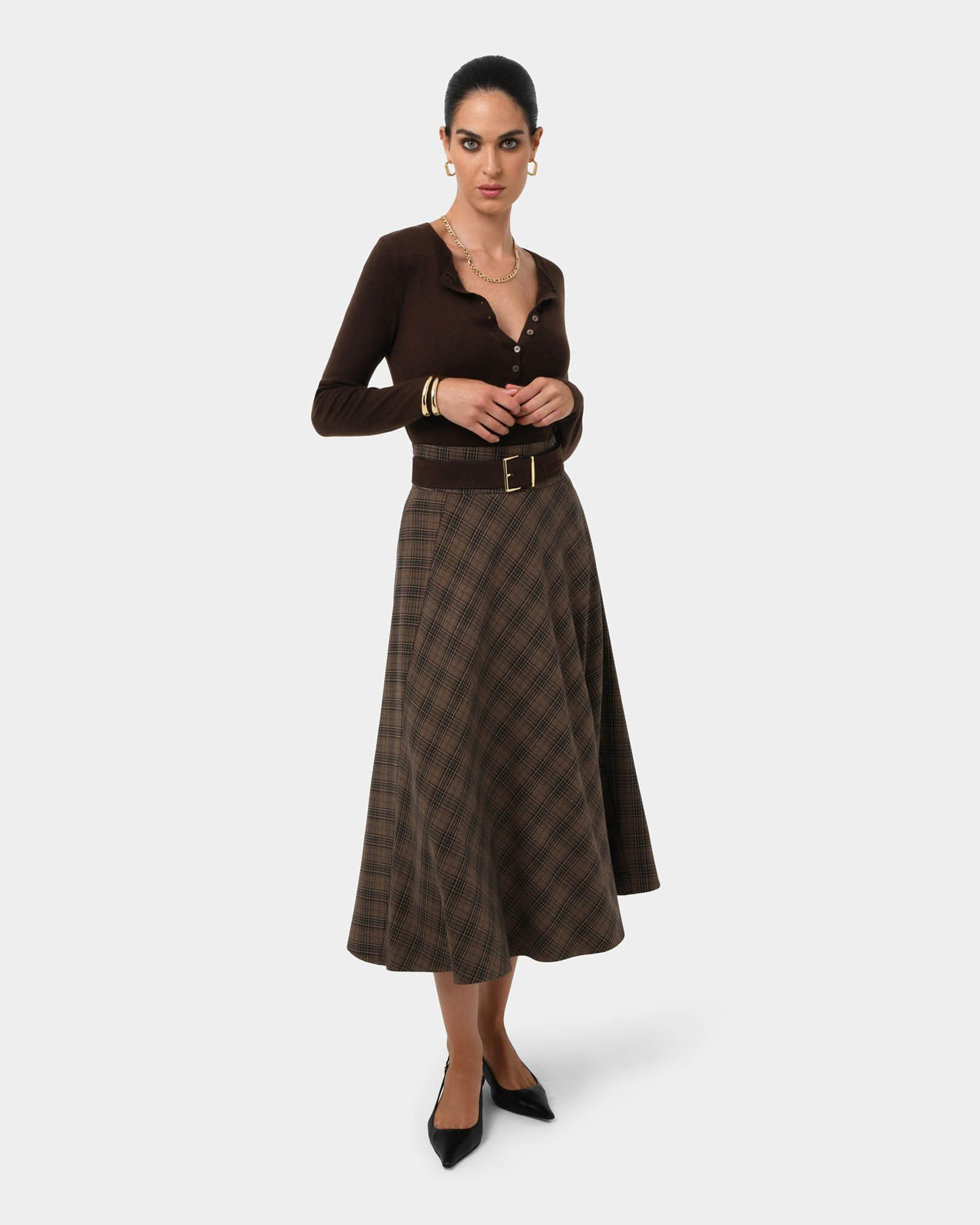 Henley Merino Button Up Knit | FORCAST