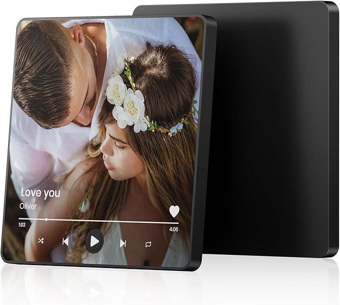 Custom Music Fridge Magnets Spotify Plaque, Christmas Valentine's Anniversary Birthday Gifts for ... | Amazon (US)