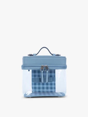 Clear Train Case with Top Compartment | CALPAK