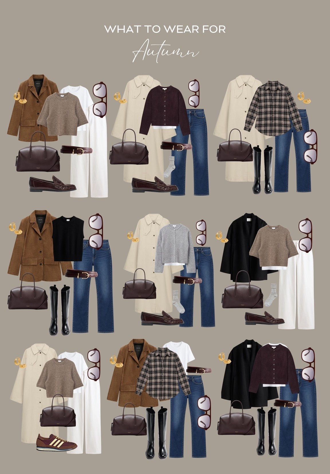 Autumn capsule wardrobe outfit ideas 🤎🍂

#LTKuk #LTKautumn