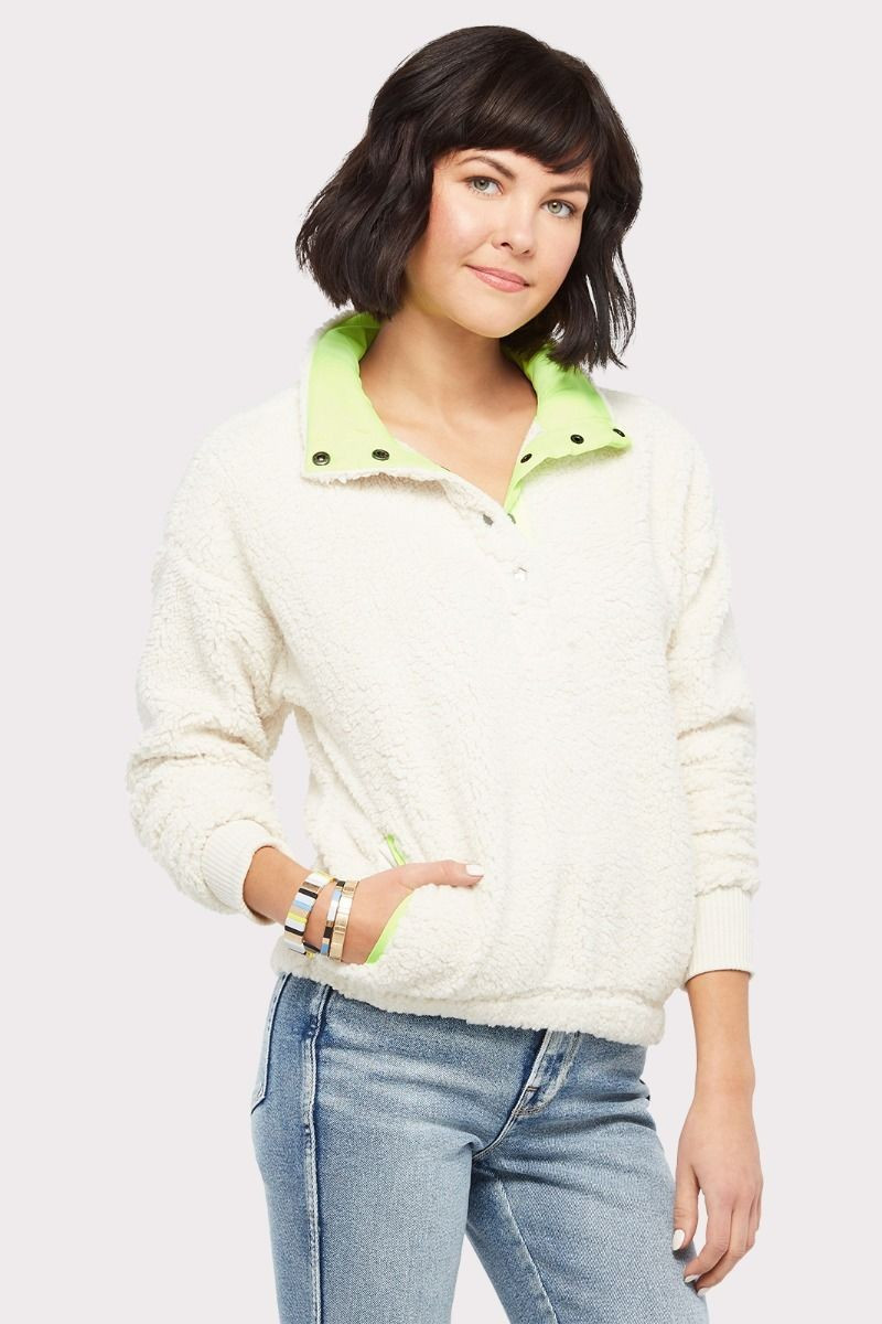 Kayla Neon Pop Pullover | Evereve